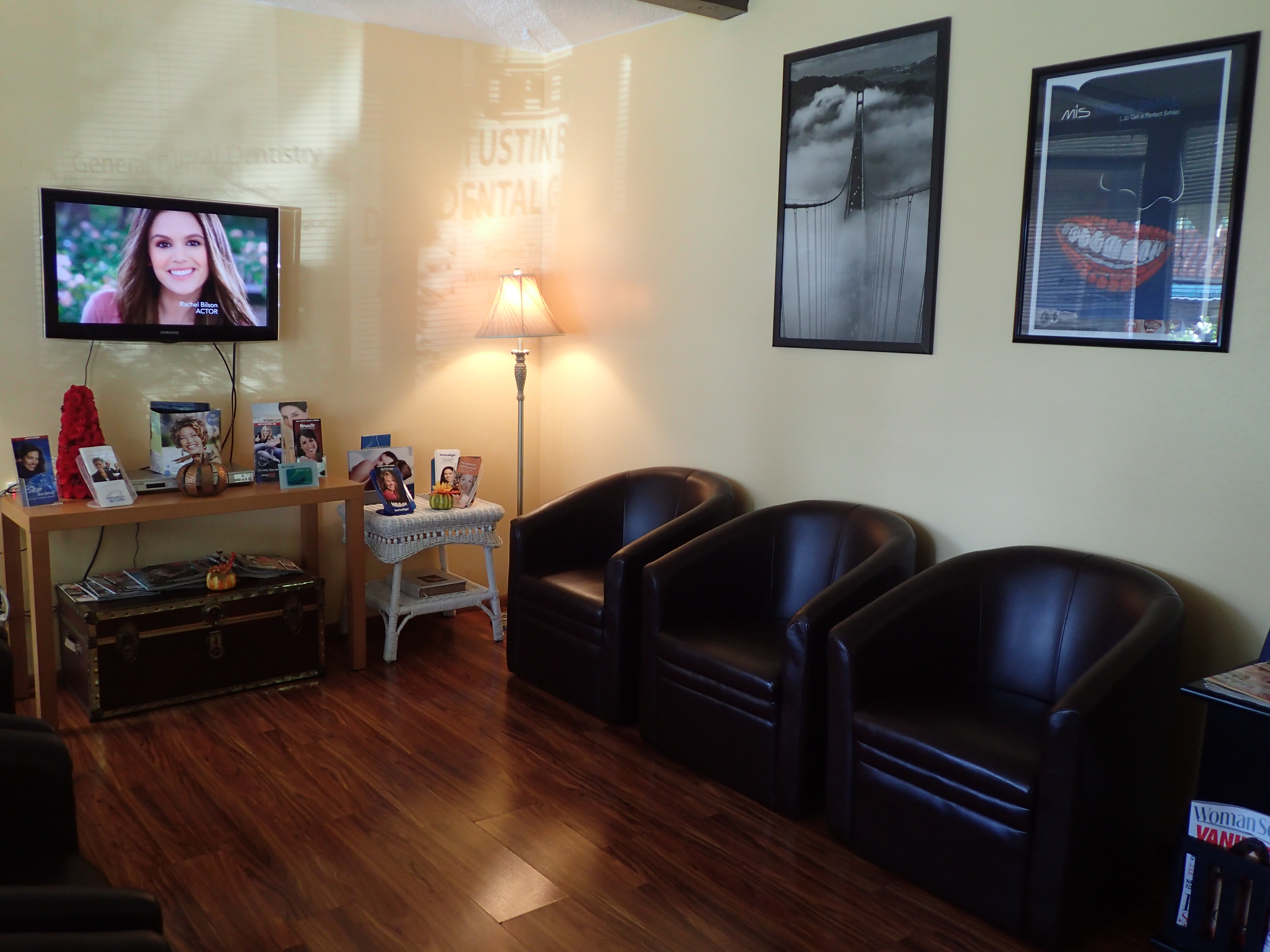 dr. tami tran dds reception area